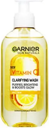 Очищающий гель Garnier с витамином С для осветления