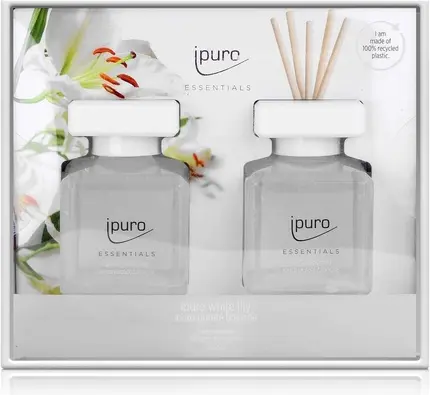 Diffuser Gift Set Ipuro White Lily Essentials