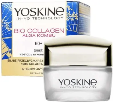Yoskine Bio Collagen Kombu Algae 60+ Kuchli Ajinlarga Qarshi Bio Kremi Nuwa