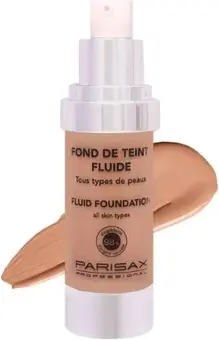 Тональная основа Foundation Parisax Fluid Foundation Beige Rose