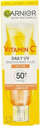 Fluid Garnier Vitamin C Daily UV Invisible Brightening Fluid SPF 50+