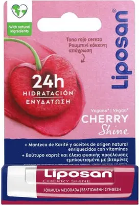 Бальзам для губ Liposan Fruity Shine Cherry