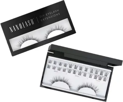 Eyelash Extensions Nanolash Classy Eyelash Extensions In Clusters