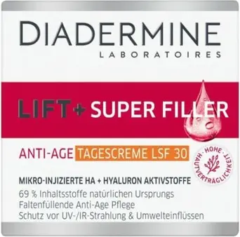 Крем Diadermine Дневной Крем Лифт + Супер Заполнитель Гиалурон SPF30