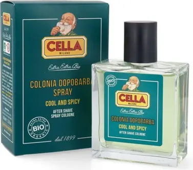 Cella Bio After Shave Tayyorlash uchun Suyuqlik Salqin va Achchiq