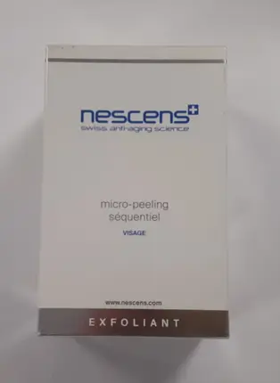 Nescens ketma-ket qarishga qarshi mikroe relevant yuz uchun piling vositasi