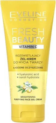 Гель-крем Eveline Cosmetics Fresh Beauty Осветляющий Гель-Крем для Умывания Лица