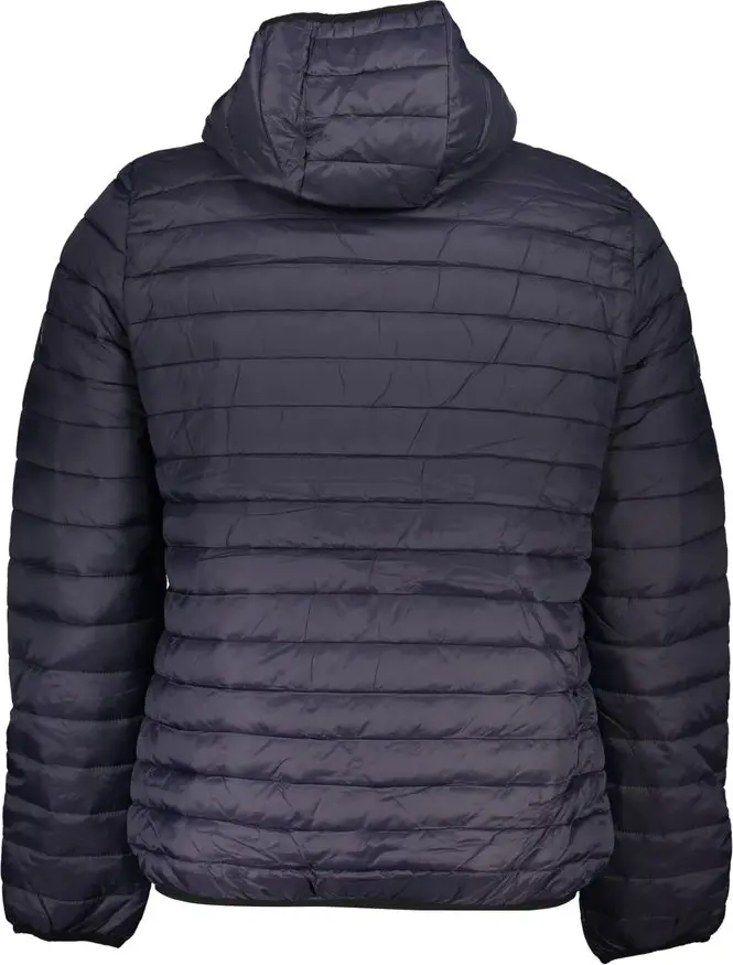 Blue Polyamide Jackets & Coat Diego Venturino