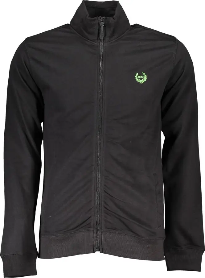 Black Cotton Sweatshirt by Diego Venturino