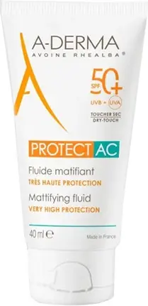 Fluid A-Derma Protect Ac Mattifying Fluid Spf 50