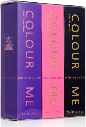 Набор ароматов Colour Me Femme Triple Pack