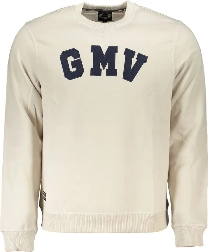 White Cotton Sweatshirt Diego Venturino