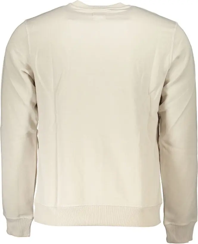 White Cotton Sweatshirt Diego Venturino