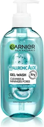 Очищающий гель Garnier Hyaluronic Aloe Gel Wash