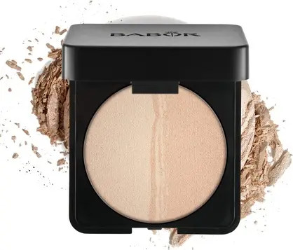 Запеченный пудровый хайлайтер Babor Satin Duo Highlighter