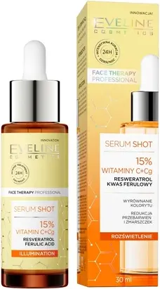 Витаминная сыворотка для лица Eveline Cosmetics Осветляющая