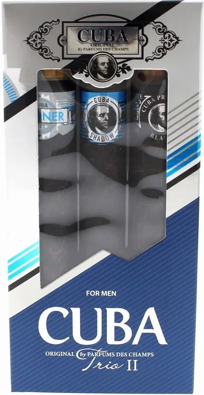 Eau De Toilette Spray Gift Set Cuba Trio 2