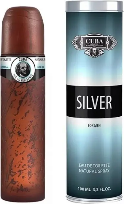 Eau De Toilette Cuba Originals Cuba Silver
