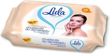 Влажные салфетки для снятия макияжа Lulea