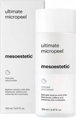 Mesoestetic Ultimate Micropeel eksfoliatsiya qiluvchi yuz uchun muolajasi