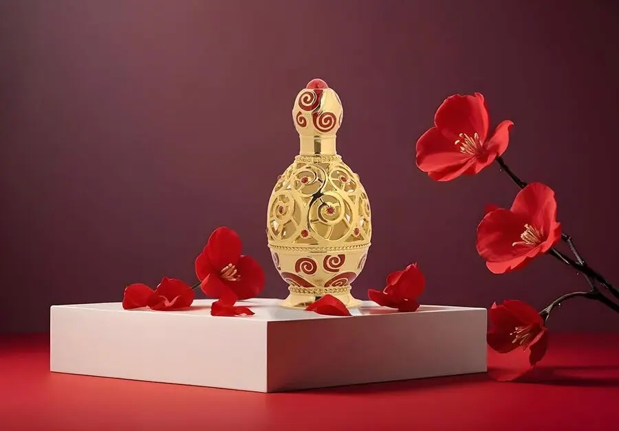Perfume Oil Khadlaj Haneen Rose Gold