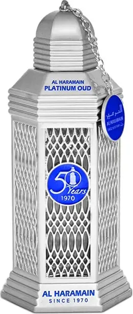 Eau De Parfum Al Haramain 50 Years Platinum Oud