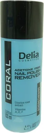 Жидкость для снятия лака Delia Cosmetics без ацетона