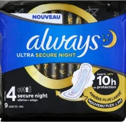 Гигиенические прокладки Always Ultra Secure Night