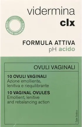 Vaginal Suppositories Vidermina