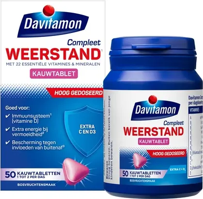 Davitamon Complete Resistance Forte ko'p vitaminli qo'shimcha