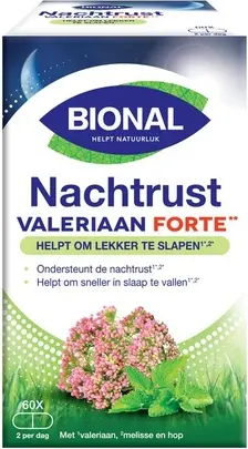 Herbal Sleep Aid Bional Bional Night Rest Valerian Forte