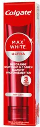 Зубная паста Colgate Max White Ultra Deep Clean