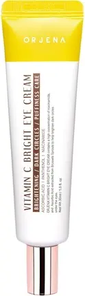 Крем для век Orjena Vitamin C Eye Cream Осветление Темных Кругов Отечность Уход