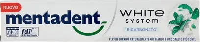 Зубная паста Mentadent White System