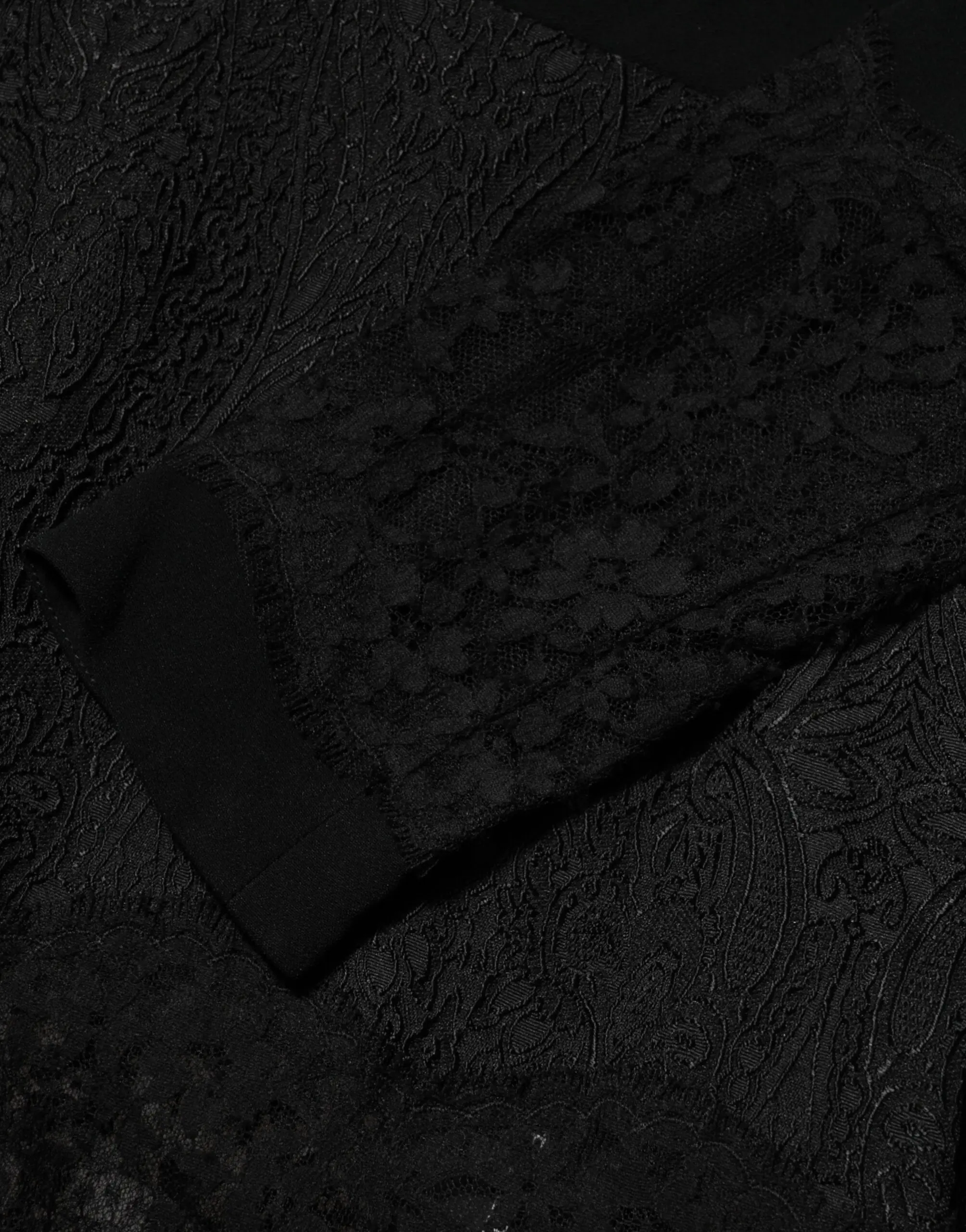 Qoragulli dantelli Sheath A-line ko'ylak Dolce & Gabbana