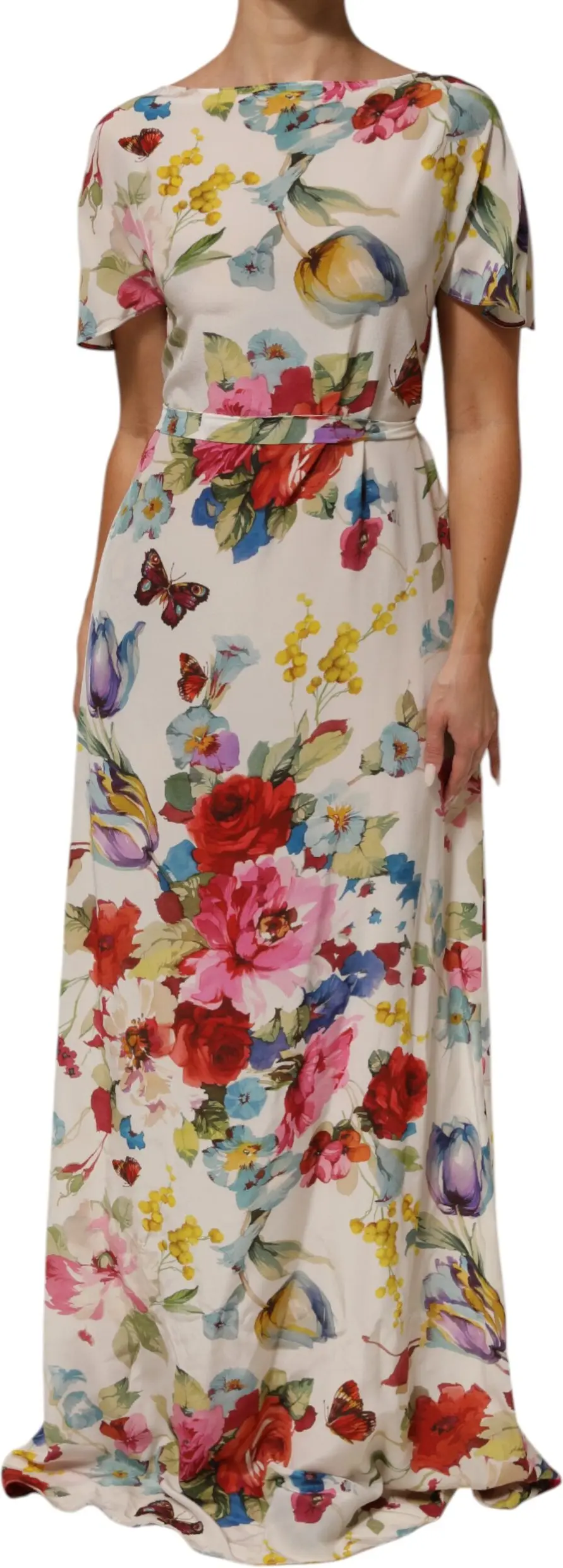 Платье Dolce & Gabbana футляр длинное вечернее платье