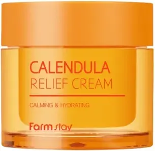 Face Cream Farmstay Calendula Relief Cream Soothing Face Cream