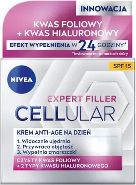 Дневной Крем Nivea Hyaluron Cellular Filler + Укрепление SPF15 Дневной Антивозрастной Крем