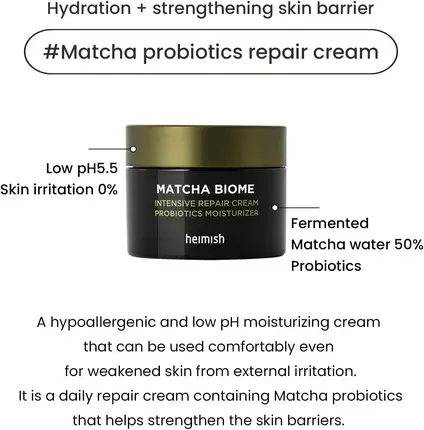 Heimish Matcha Biome Intensive Repair Cream