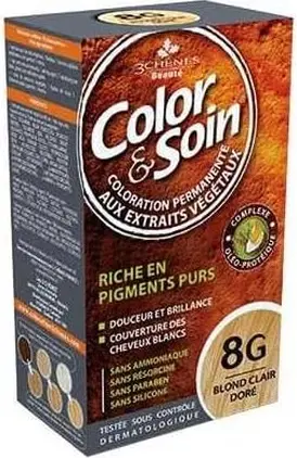 Краска для волос Les 3 Chenes Color & Soin Светлый Золотистый Блонд