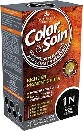 Краска для волос Les 3 Chenes Color & Soin Special Women Черный эбеновый