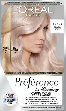 Soch uchun doimiy rang L'Oreal Professional Preference Le Blonding
