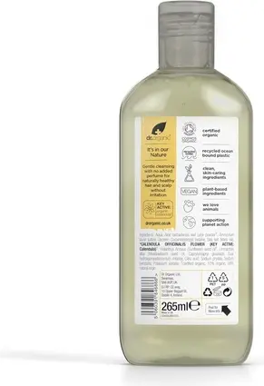 Dr Organic kalendula shampuni, hidlarsiz
