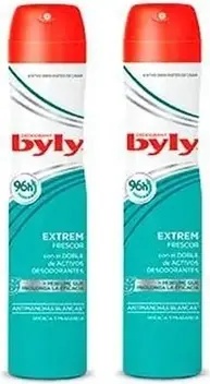 Дезодорант-спрей Byly Extreme Invisible против пятен (Комплект из 2 шт.)