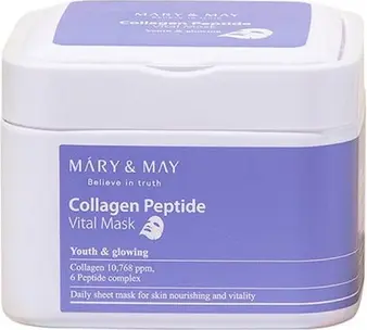 Тканевая маска Mary & May Collagen Peptide Vital Mask