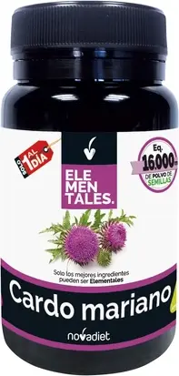 Capsules Supplement Novadiet Elemental Milk Thistle