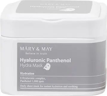 Тканевая маска Mary & May Mary&May Hyaluronic Panthenol Hydra Mask Sheet Wipes