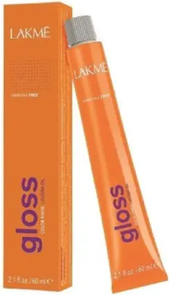 Стойкая краска для волос Lakme Gloss 6/17 Сине-пепельный тёмно-русый