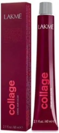 Краска для волос Lakme Collage Creme Hair Color 7/06 Теплый Средний Блонд