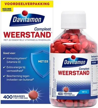 Multivitamin And Minerals Davitamon Complete Resistance